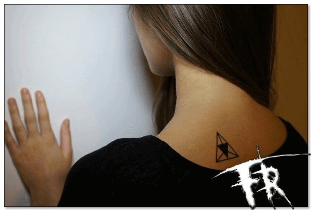 Тройной треугольник значение. Значение тату треугольника на теле: эскизы и фото